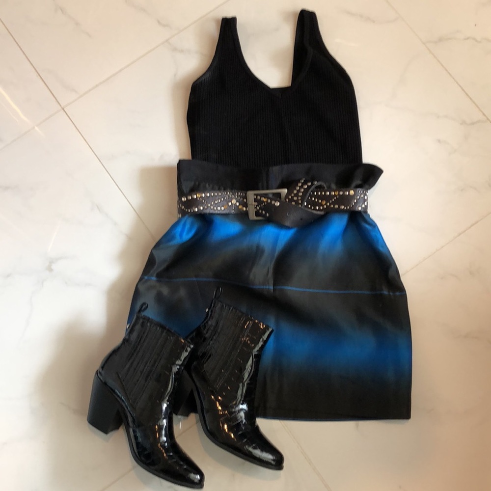 Marc by Marc Jacobs Ombre mini skirt